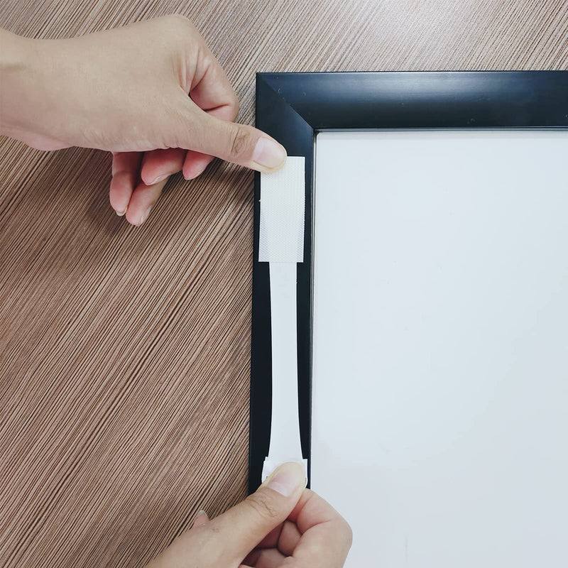 32-Pairs(64 Strips) Medium Picture Hanging Strips Frame Hanging Strips,Decorate Damage-Free Perfect for Wall Art Hanging Frames, Posters Medium-32 Pairs - NewNest Australia