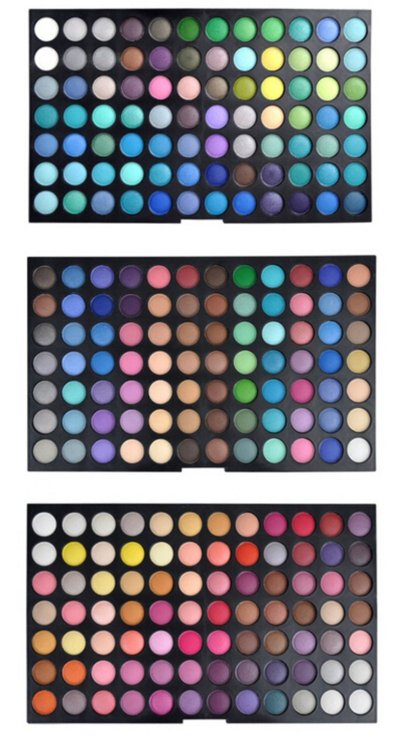 JasCherry 252 Colors Mix of Matte and Shimmer Eyeshadow Palette Make up Set Kit - Ideal Eye shadow Make Up Cosmetic #1 - NewNest Australia