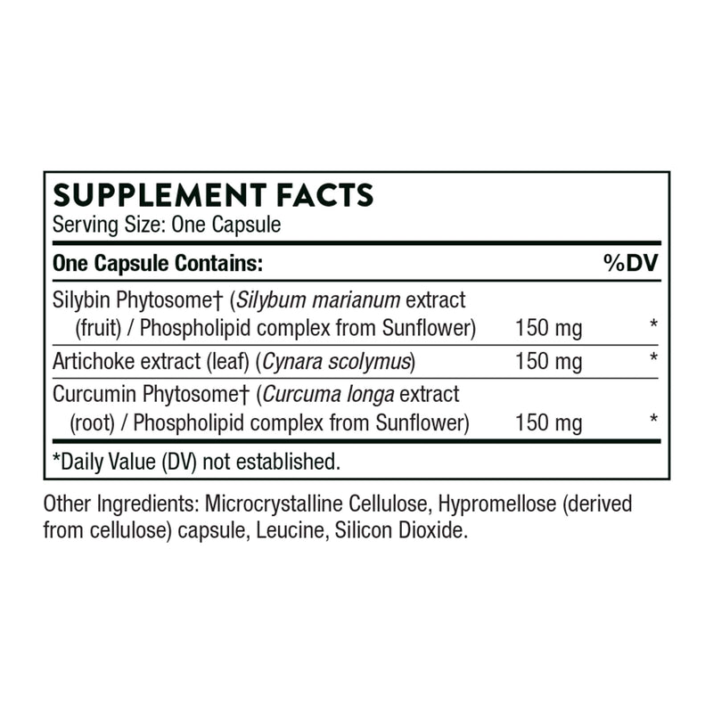 Thorne Research - S.A.T. - Silymarin, Artichoke, and Turmeric Extracts for Liver Support - 60 Capsules - NewNest Australia