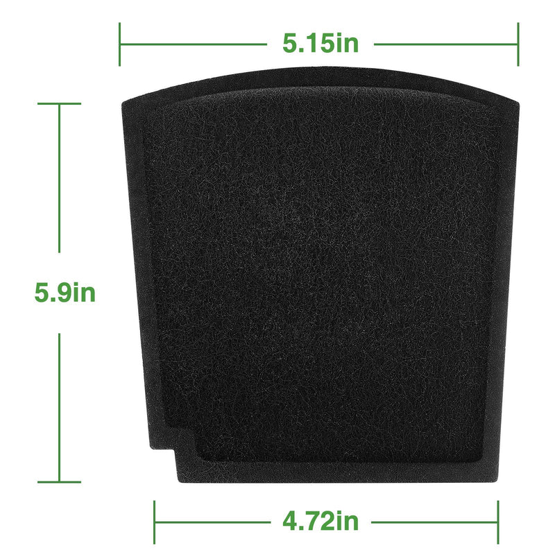 Cabiclean Pack of 6 04234G True Air Replacement Filters Compatible with Hamilton Beach Pet True Air Purifier Odor Eliminators Model 04384, 04532gm, 04530g, 04530gm & 04531gm 6 Pack - NewNest Australia