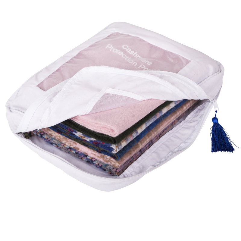 NewNest Australia - Cashmere Protection Pouch - Cashmere Storage Bag 32cm x 27cm x 8cm 