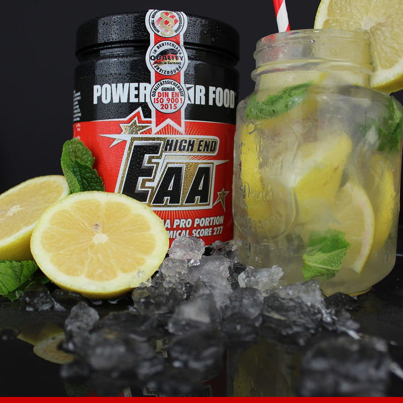 Eaa High End | Essential Amino Acids | Maximum Chemical Scope Of 277 | Whole 11,000 Mg Pure Eaa Per Serving | High Dose | Vegan | 500 G Powder | German Made | Fruit Punch - NewNest Australia