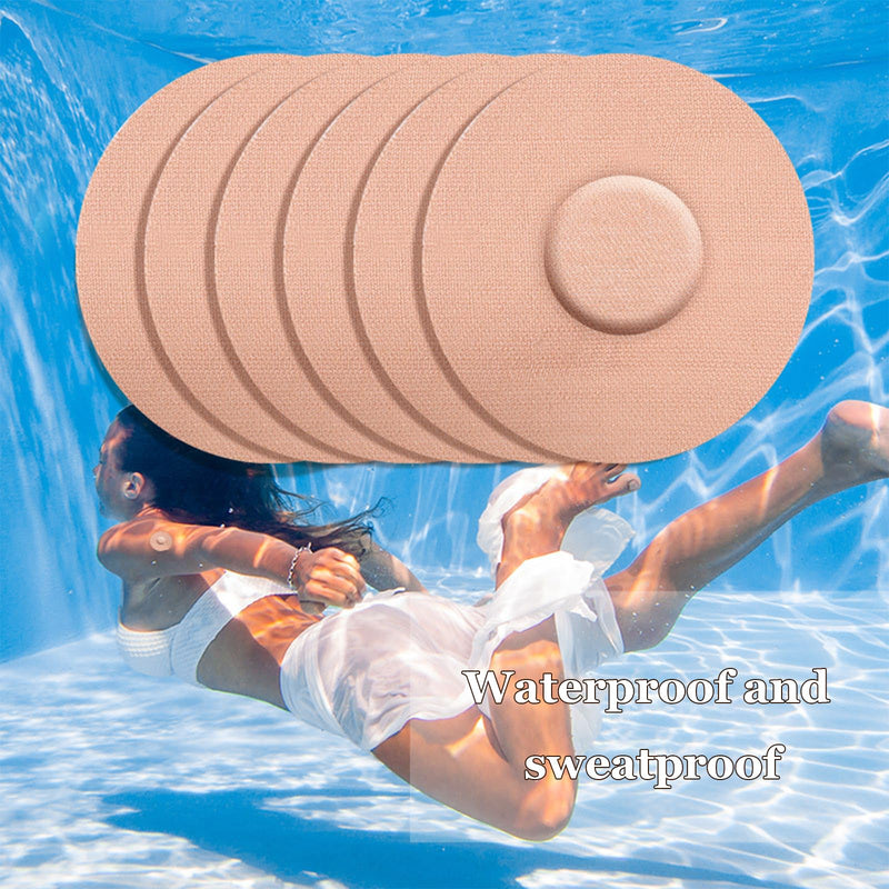 25PCS Freestyle Libre Sensor Covers, Scettar CGM Sensor Patches Waterproof Libre Adhesive Patches, Glucose Monitor Patch Lasting Without Hole for Freestyle Libre 1/2/3 and Medtronic Sensors - NewNest Australia