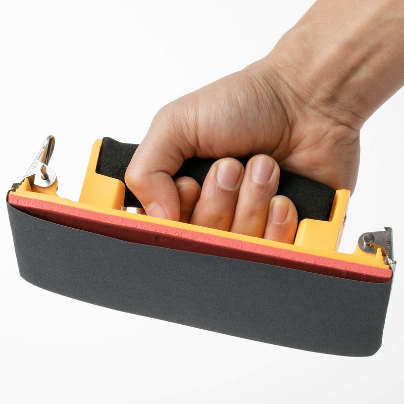 Bates- Sand Paper with 1 Handle, 36 Pack, Sandpaper, Sandpaper Assortment, Sand Paper Variety, Sanding Block, Sandpaper Block, Sandpaper for Wood, Automotive Sandpaper, Sand Block, Fine Grit Sandpaper - NewNest Australia