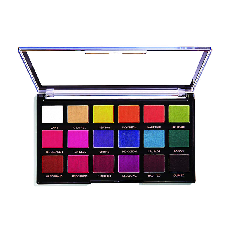 Revolution PRO Regeneration Trends Mischief Mattes Eyeshadow Palette, Multicoloured - NewNest Australia