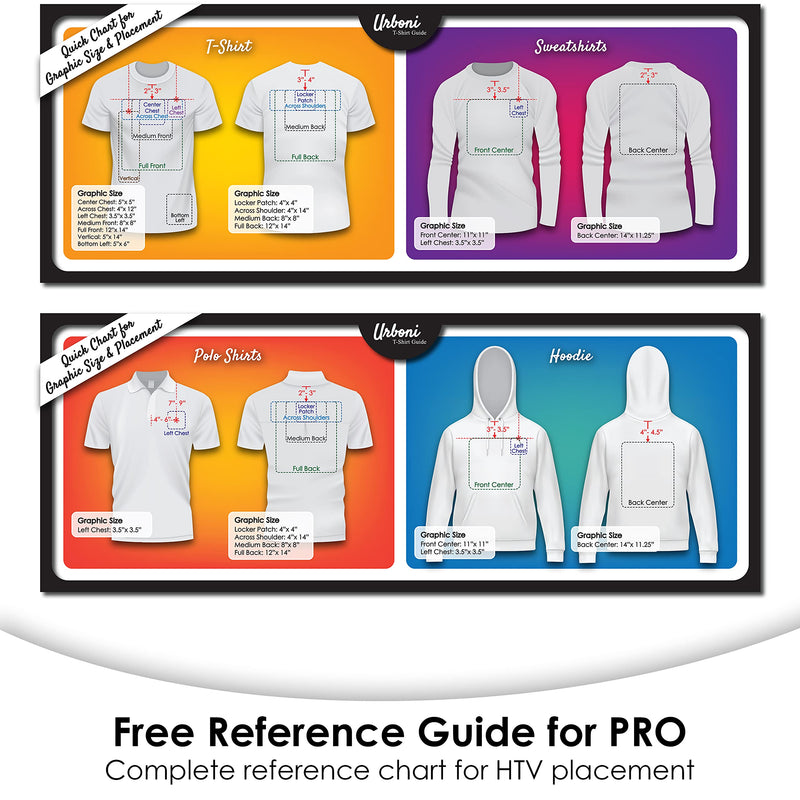 Tshirt Ruler Guide for Vinyl Alignment, T shirt Rulers to Center Designs, T shirt Alignment Tool Vinyl Placement, Tshirt Guide Ruler for Heat Press, Tee Shirt Ruler for Vinyl Alignment and Measurement 1 Pack - NewNest Australia