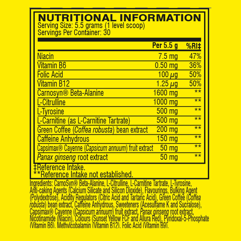 C4 Ripped Pre Workout Powder Tropical Punch | Preworkout Energy Drink Supplement | 150mg Caffeine + Beta Alanine + Green Coffee Bean Extract for Men and Women | 30 Servings - NewNest Australia