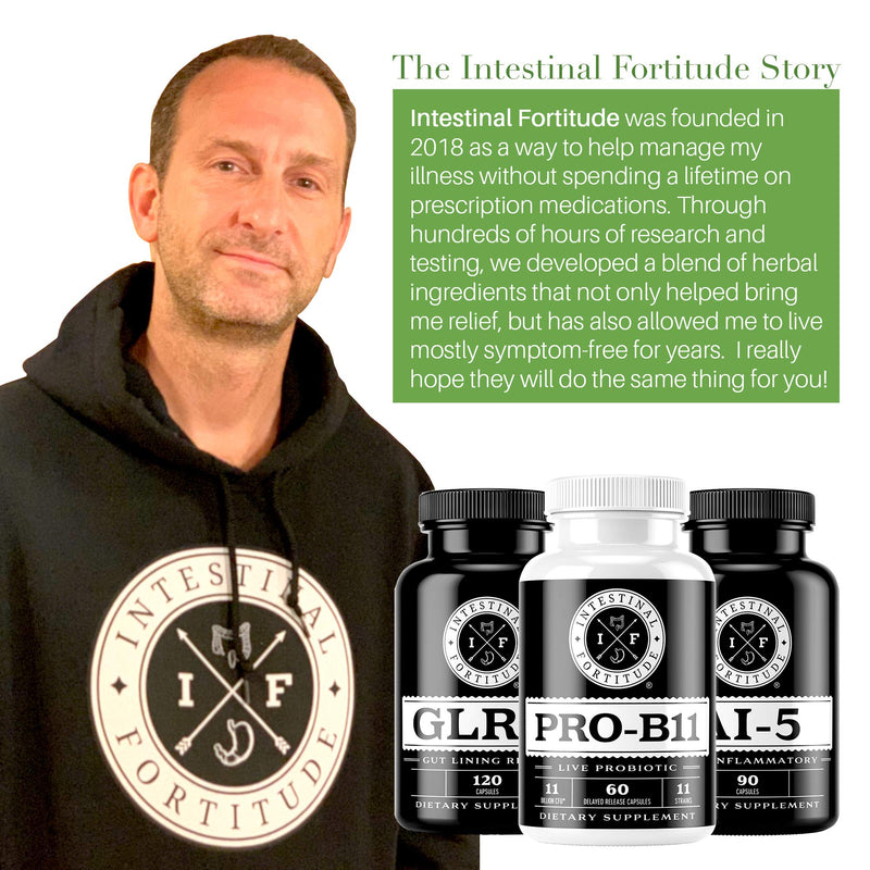Intestinal Fortitude GLR-6 - Leaky Gut Repair Supplement - Gut Health - IBD - IBS - GERD - Marshmallow Root - Slippery Elm - L Glutamine - DGL Licorice Root - Fenugreek - N Acetyl D Glucosamine - NewNest Australia