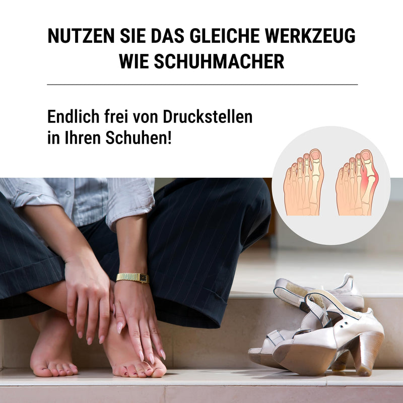Hallux Valgus Problem Solver Eliminates Painful Pressure Points On The Shoe For Hallux Valgus Problems - Pain Relief And Pressure Protection Possible For Bunions, Overleg, Hallux Rigidus, Hammer Toes - NewNest Australia