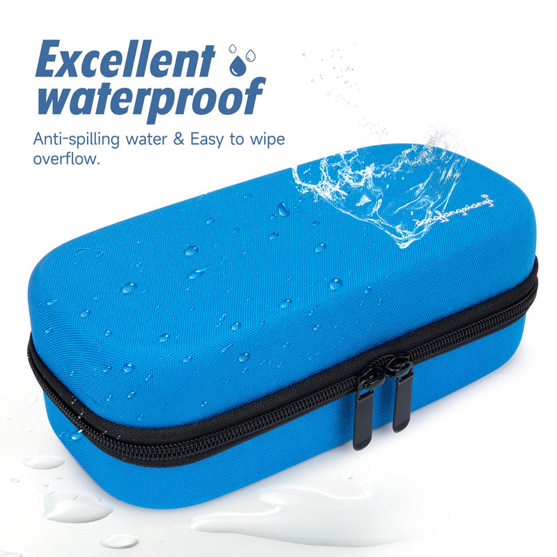 YOUSHARES insulin cooler bag, Eva insulin bag for insulin pen, insulin and other diabetic accessories, diabetic bag with 3 nylon ice packs (blue) 01-blue - NewNest Australia
