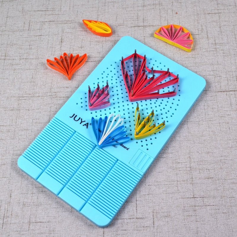 JUYA Quilling Knitting Board with 2 Functions Have Sticks Storage (Blue) Blue - NewNest Australia