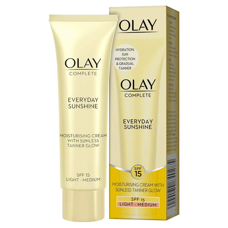 Olay Complete Everyday Sunshine Cream With Sunless Tanner SPF15 Light, 50 ml - NewNest Australia