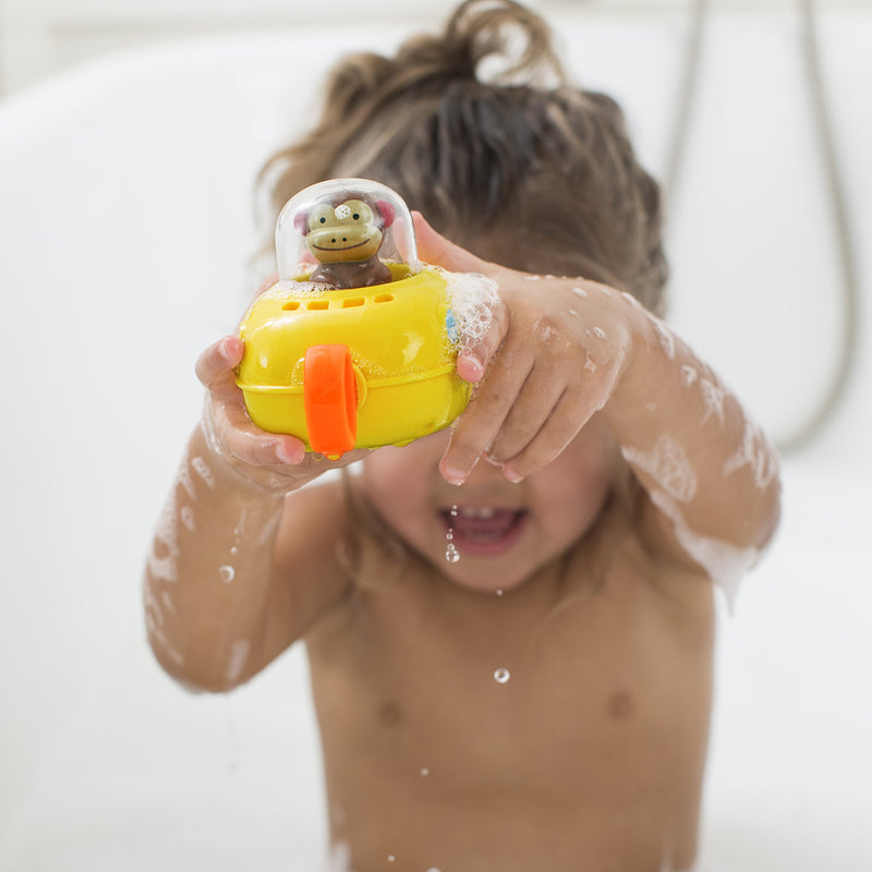 NewNest Australia - Skip Hop Bath Toys: Pull & Go Submarine Monkey 