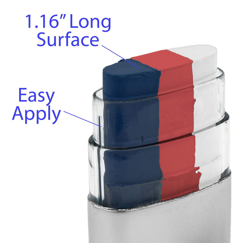 Artistry Closet Red White Blue 3 Color Stick Face Paint Patriotic July 4th Merica America USA - NewNest Australia