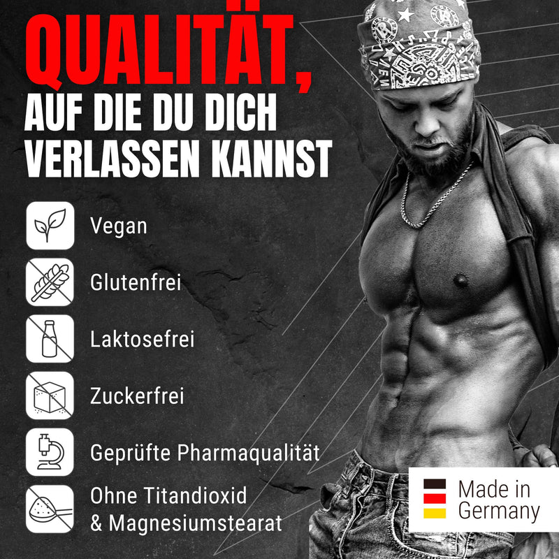 Creatine Pure ‚ 500 G ‚ Purest Monohydrate Powder ‚ Creapure Highest Quality Level, Strongest Muscle Booster ‚ More Maximum Power, Endurance & Increased Muscle Growth ‚ Vegan ‚ Made In Germany - NewNest Australia