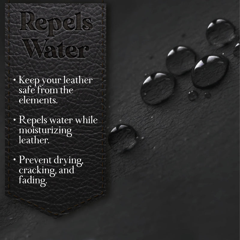 MR. LEATHER Cleaner and Conditioner (16 oz) - Water-Repellant Leather Conditioner to Shine & Protect – Leather Protector Spray – Use as Sofa Cleaner, Boot Cleaner, or Furniture Cleaner - NewNest Australia