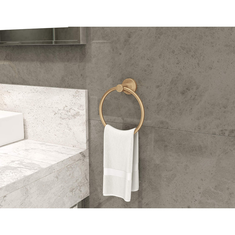 Symmons 353TR-BBZ Dia Wall-Mounted Towel Ring in Brushed Bronze - NewNest Australia