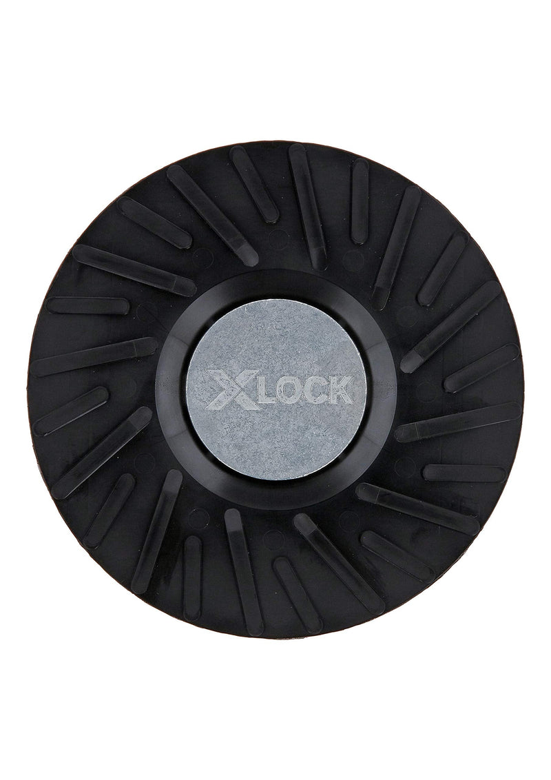 Bosch MGX0500 5 In. X-LOCK Backing Pad with X-LOCK Clip - Medium Hardness Backing Pad 4-1/2 In - NewNest Australia