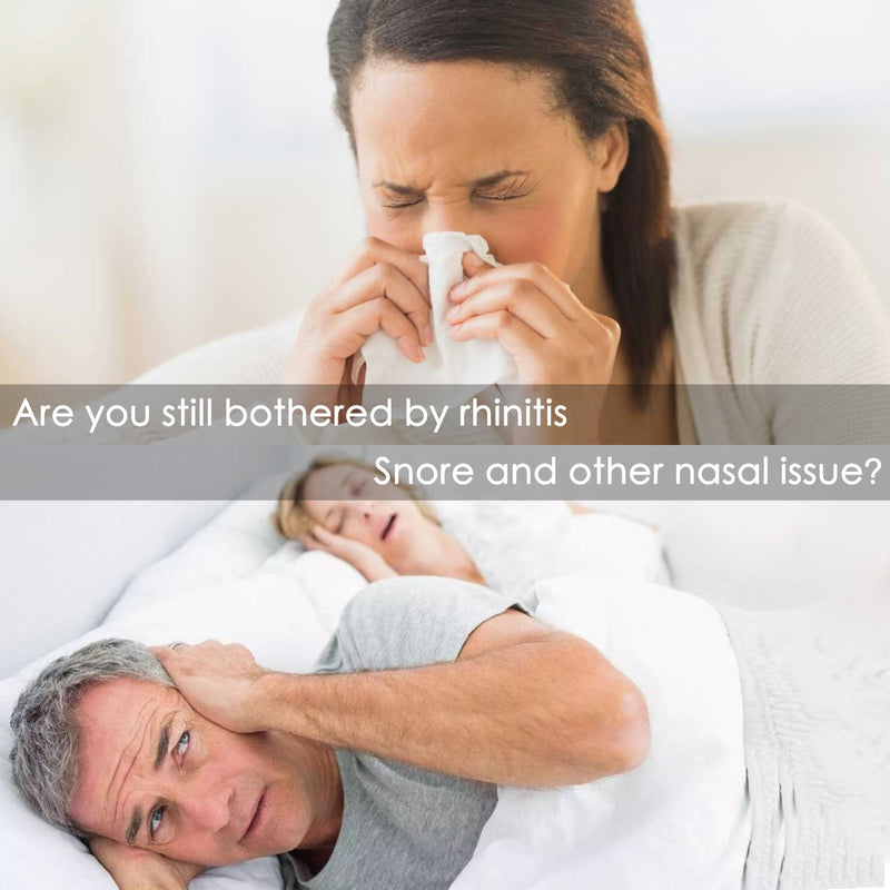 LifeBasis Anti Allergy Device Allergy Helper Anti Snoring Device Allergic Rhinitis Laser Treatment Machine for Snoring Stuffy Nose Nasal Itching Sneezing Sinusitis Cold REUSABLE - NewNest Australia