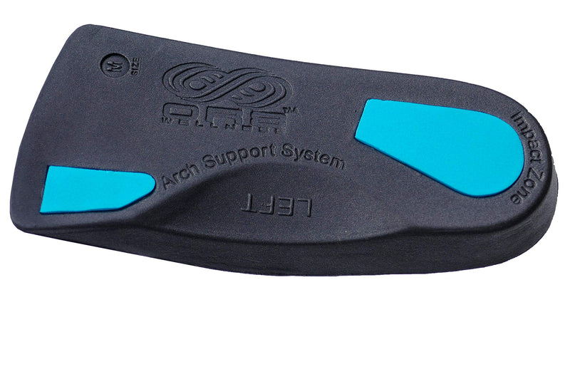 Orthotic ¾ Insoles. High Performance. Comfort Fit. Weak & Fallen Arches. Flat Feet & Plantar Fasciitis. Arch Support. Features EXTRA BALL OF FOOT IMPACT PAD. X-Small 3-4.5 - NewNest Australia