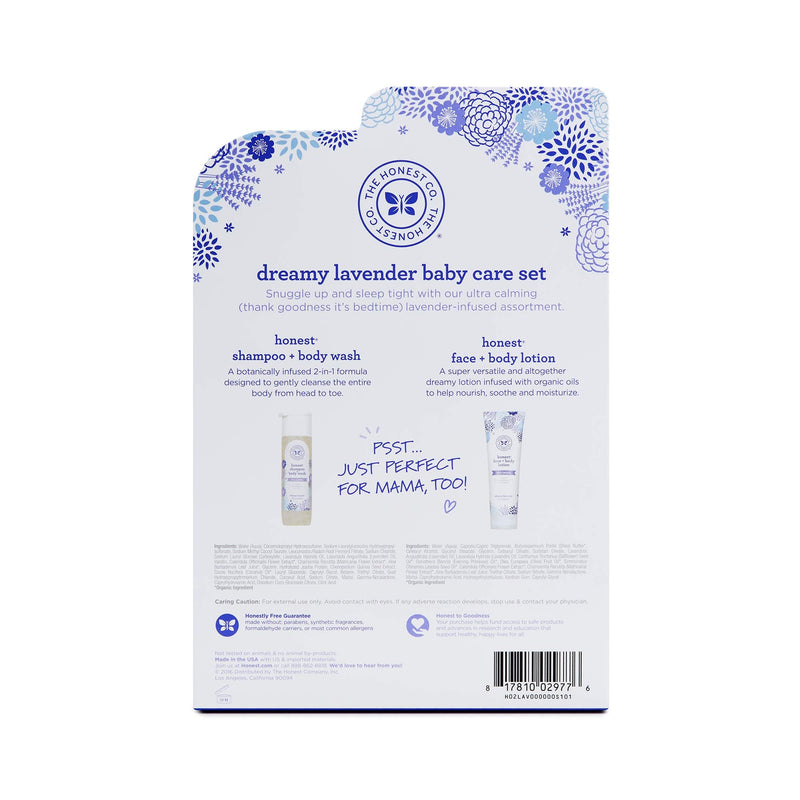 The Honest Company Shampoo + Lotion Set, Lavender, 18.5 Fl. Oz. - NewNest Australia