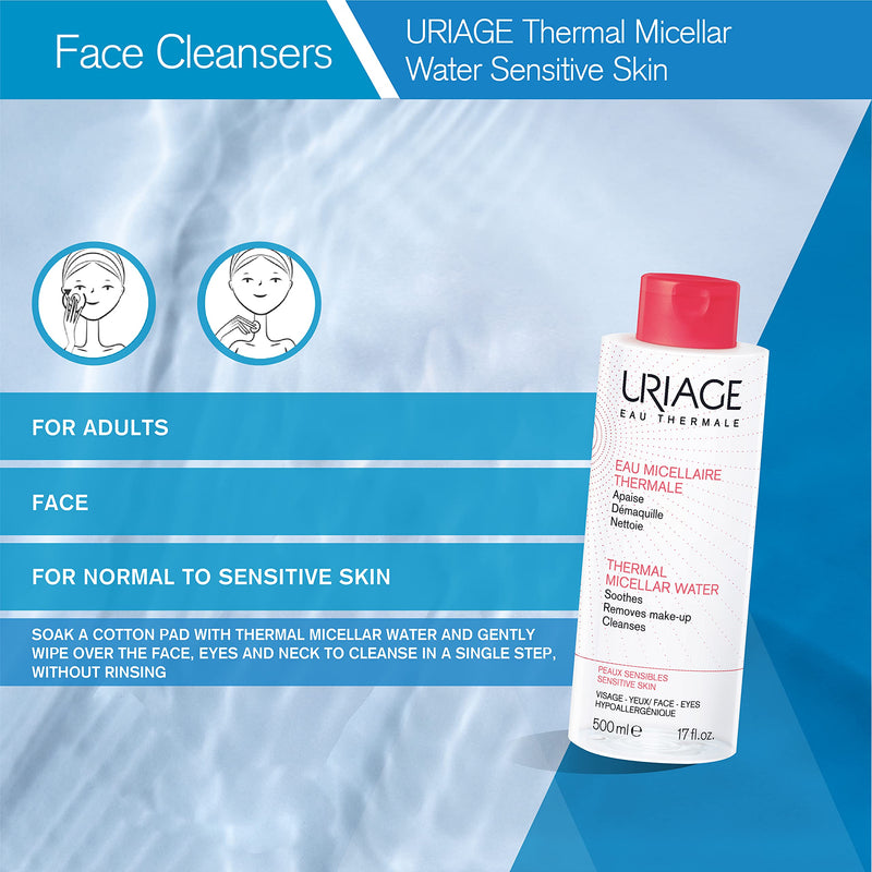 URIAGE Eau Micellaire Thermal Sensitive Micellar Water 500ml - NewNest Australia