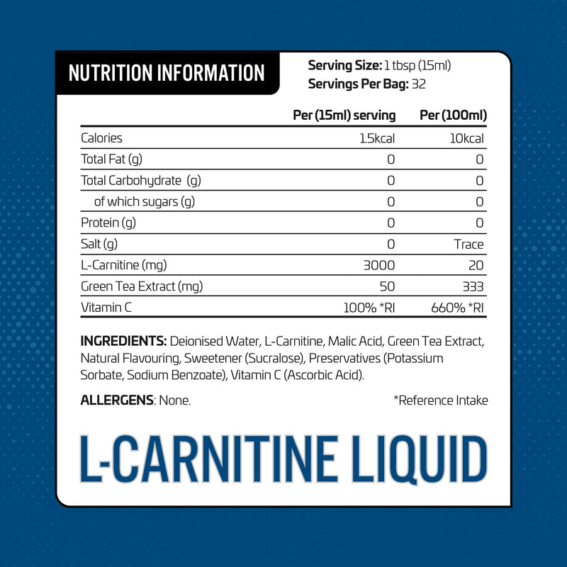 Applied Nutrition L Carnitine 3000 Liquid - L-Carnitine with Green Tea & Vitamin C, Boosts Energy & Weight Management, Vegan (480ml - 32 Servings) (Tangy Orange) Tangy Orange - NewNest Australia