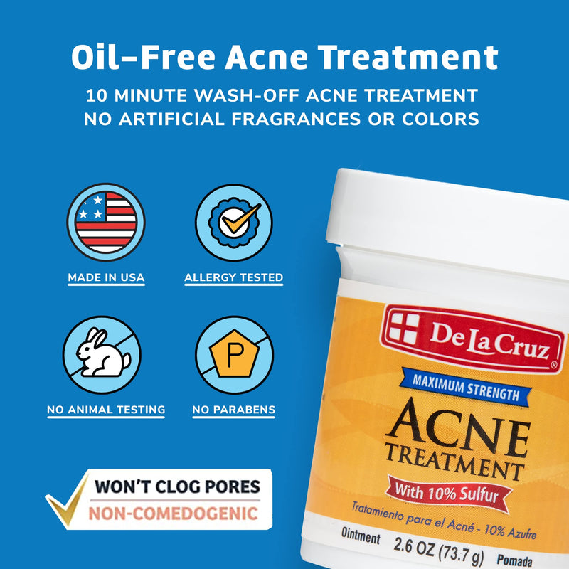 Dela cruz acne treatment, Sulfur Ointment - Pomada de Azufre - NewNest Australia