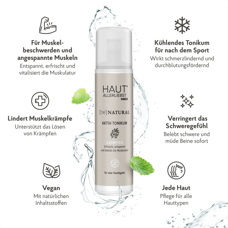 HAUTALERLIEBST Tonic Camphor for Muscle Pain for Sports, 200 ml - NewNest Australia