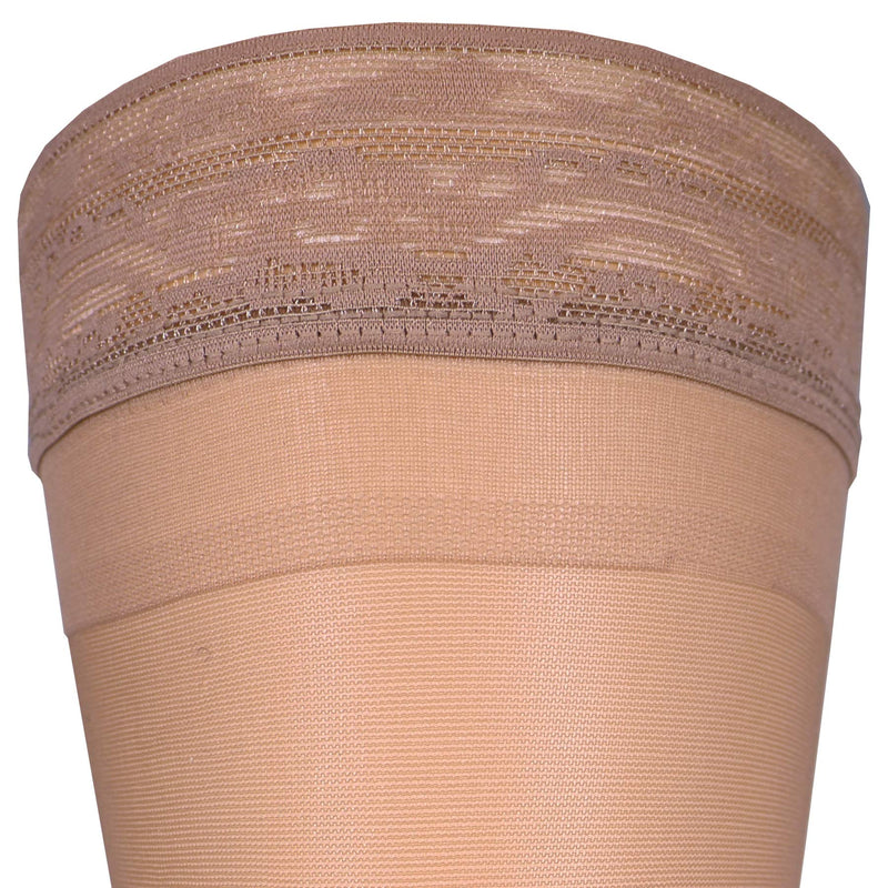 Truform Sheer Compression Stockings, 8-15 mmHg, Women's Thigh High Length, 20 Denier, Beige, Large Large (Pack of 1) - NewNest Australia