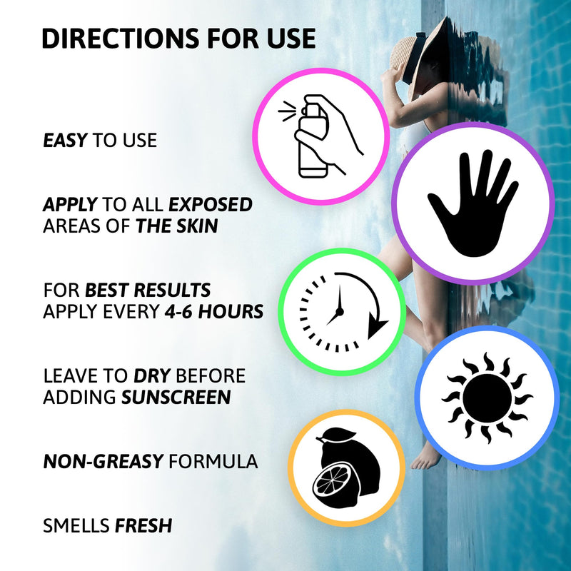 Aviro Mosquito Repellent Spray - Insect Repellent Spray, Bug Repellent Made from Natural Lemon Eucalyptus. No Artificial Fragrance, DEET-Free. Safe for Pregnant Women & Kids. Travel Size 100ml - NewNest Australia