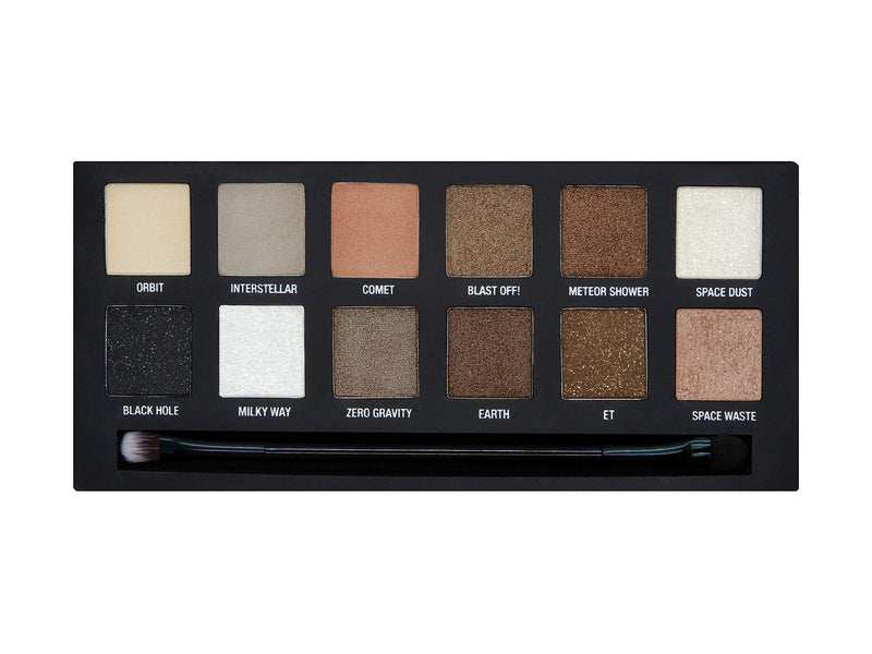 W7 Spaced Out Galactic Glimmers Eye Contour Palette, 9.6 g, 12-Piece - NewNest Australia