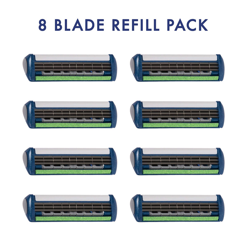 Wilkinson Sword Protector 3 Razor Blades for Men's Razors, 8 Pieces (Pack of 1) - NewNest Australia