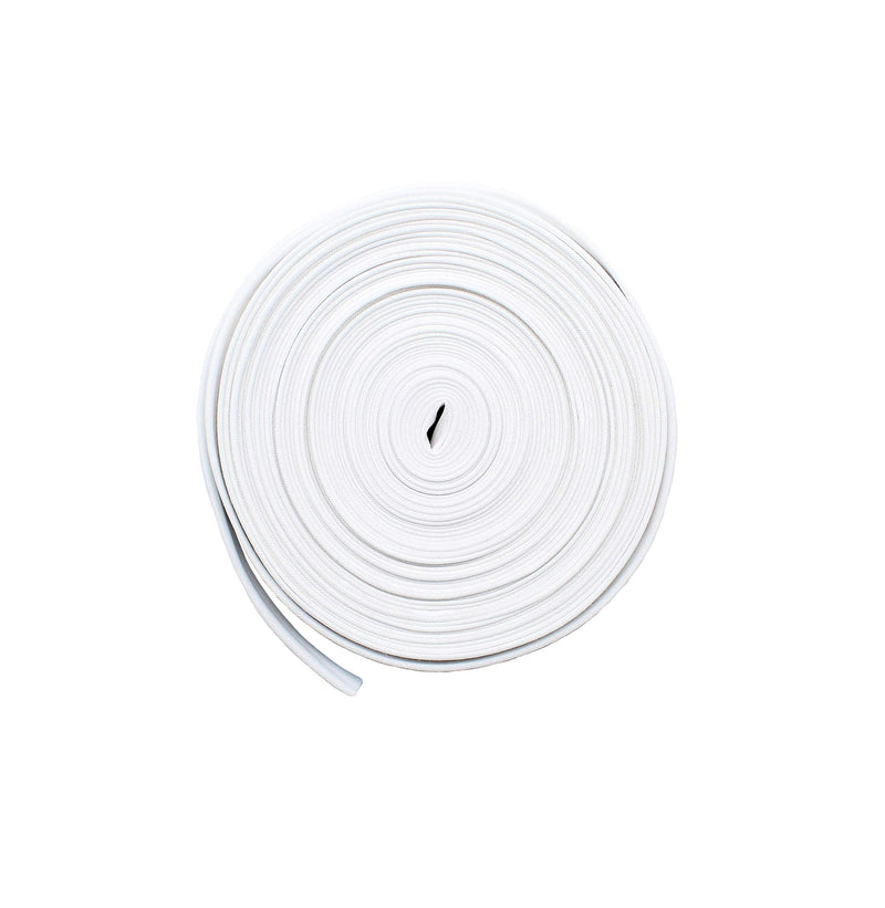 Bias Tape ~ 1/2" Wide Double-fold Bias Tape ~ White Poly Cotton (10 Yards/Pack) - Made in USA - NewNest Australia