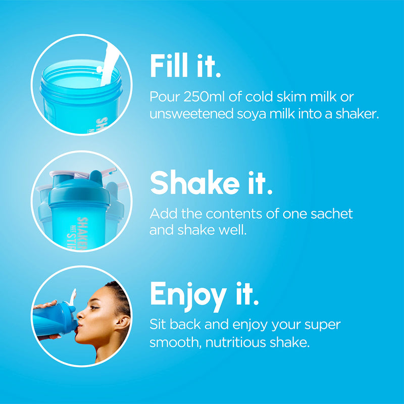 Shake That Weight 10x Diet Shakes - Banana - Meal Replacement Plan for Weight Loss - Very Low Calorie Diet - VLCD - High Protein, High Fibre, Gluten Free, Vegetarian 34.5 g (Pack of 1) - NewNest Australia