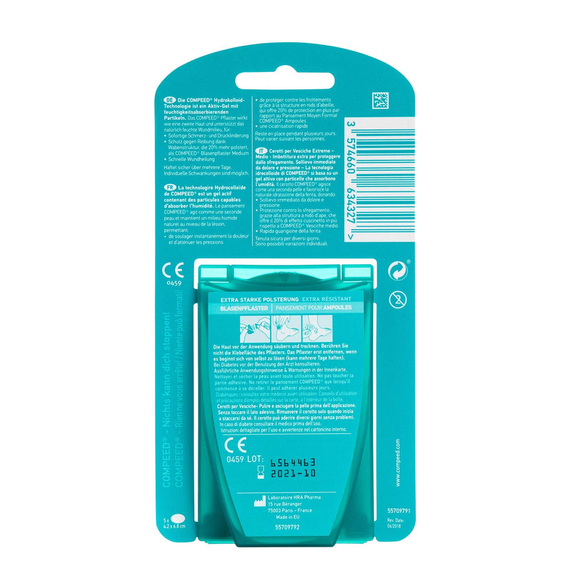 Compeed Blister Plaster Extreme Medium | 5 pieces (pack of 1) - NewNest Australia