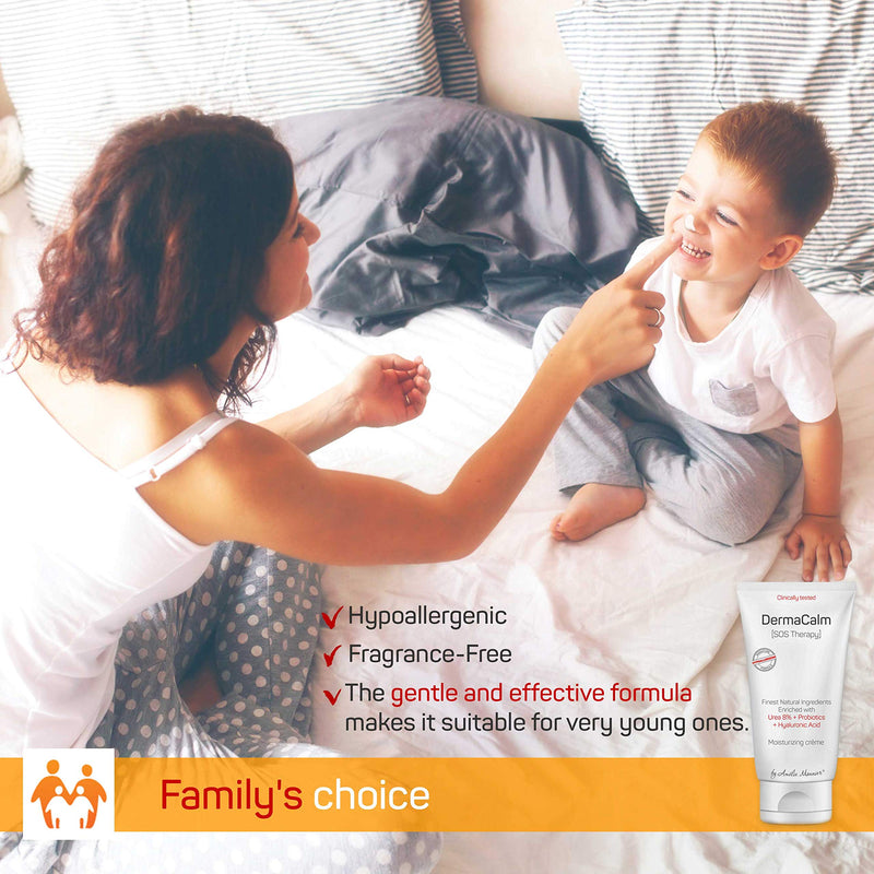 Clinically Tested Cream for Eczema, Dermatitis and Psoriasis Treatment - Urea 8%, Probiotics w/Best Natural Ingredients - Face & Body Lotion - Itchy, Severely Dry, Scaly Skin. Moisturizer - NewNest Australia