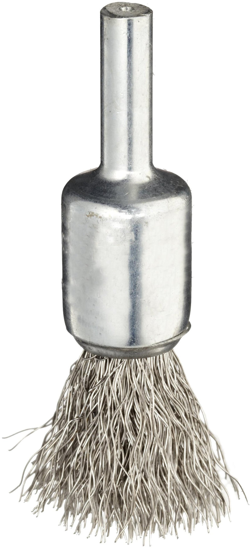 Weiler 10014 1/2" Crimped Wire End Brush, .0104" Stainless Steel Fill, Made in the USA 0.0104" Wire Fill - NewNest Australia
