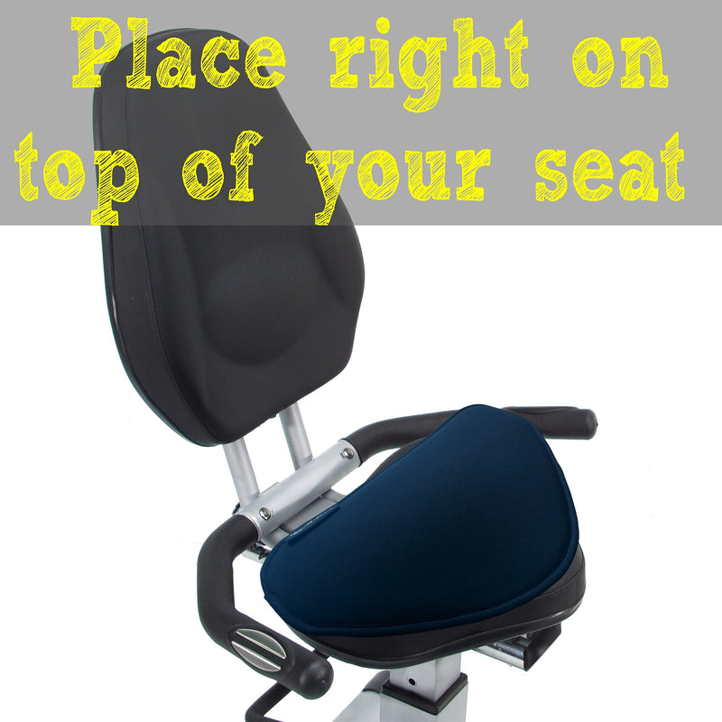 TreadLife Fitness Exercise Bike Seat Cushion - Designed to Fit Recumbent Bikes - NewNest Australia