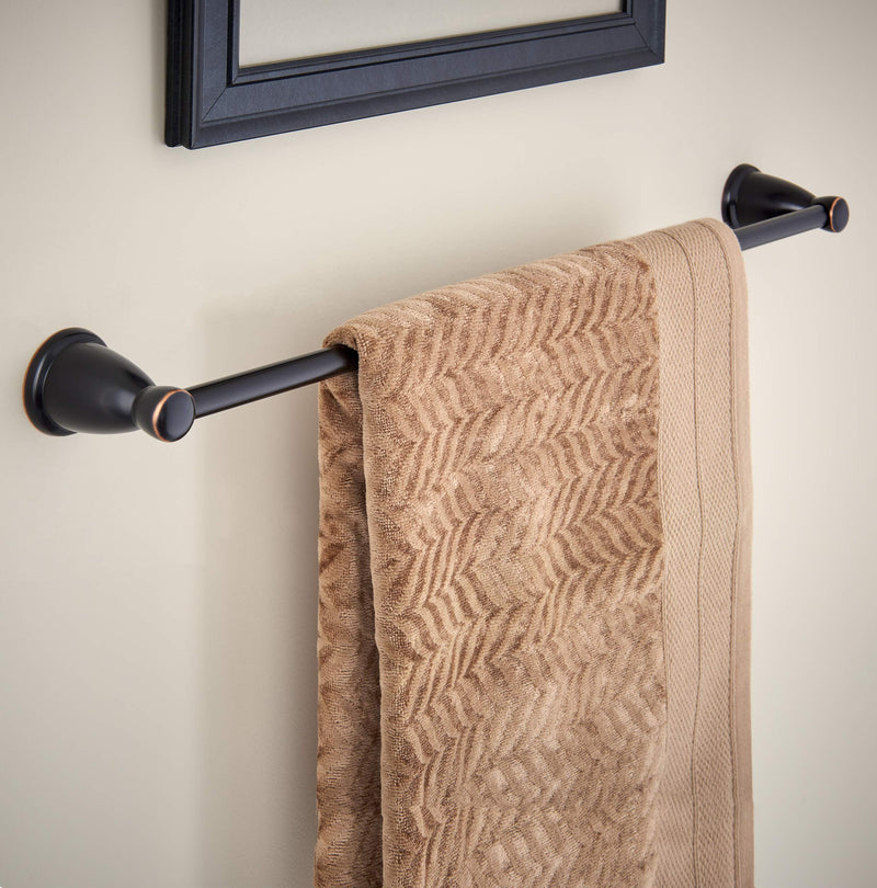 Franklin Brass KIN18-OB1 Kinla 18" Towel Bar, 1 per pkg in Oil Rubbed Bronze 18 inch Towel Bar - NewNest Australia