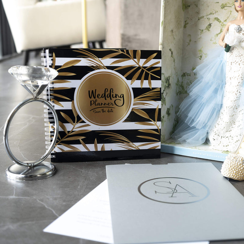 The Ultimate Wedding Planner - Organize The Wedding of Your Dreams. Hardcover, 80 Pages. Checklists, Party Planner, Budget Organizer, Bridal Shower, Rehearsal Dinner, Suppliers, Honeymoon & Much More - NewNest Australia