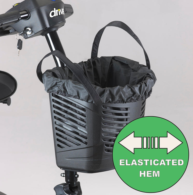 Ducksback Waterproof Bag/Liner and Cover for a Mobility Scooter Front Basket Practical for Carrying and Keeping Dry Your Shopping and Other Items. Fluorescent - NewNest Australia