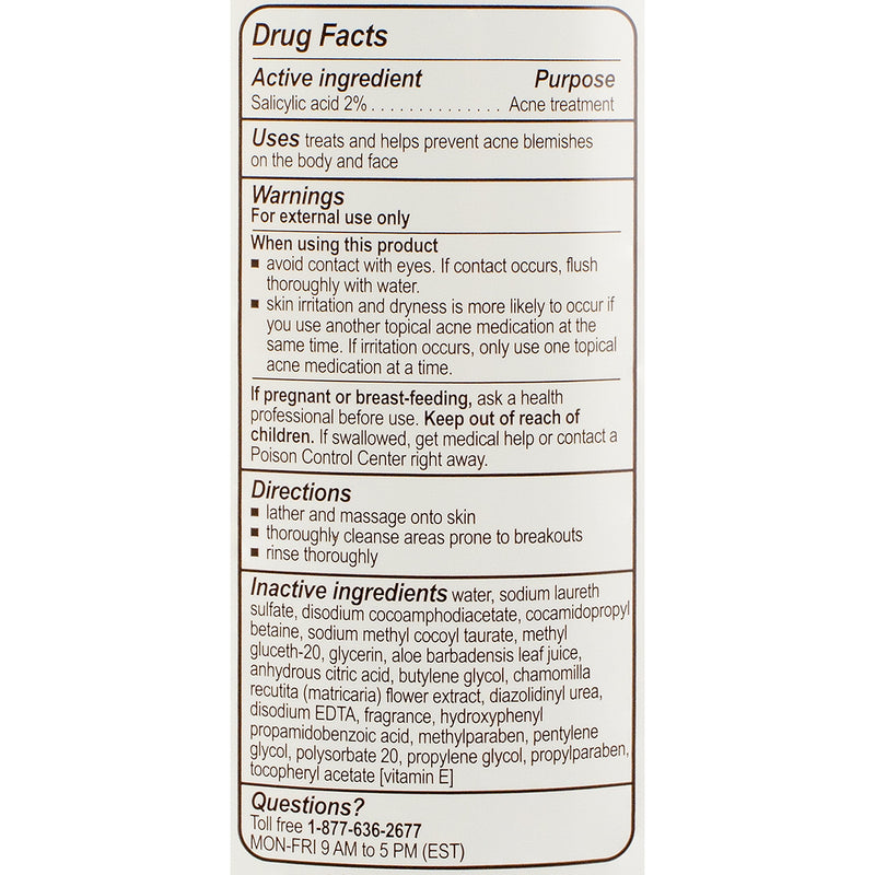 pHisoderm Anti-Blemish Body Wash for Acne, 10 fl oz Bottle - NewNest Australia