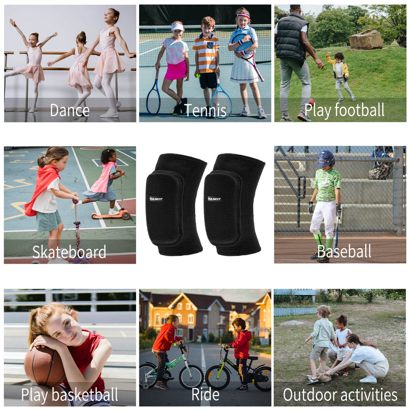 Eulant Children'S Compression Arm Sleeves, Sports Arm Warmer For Children, Elbow Pads With High Elasticity For Boys And Girls, For Dance, Skateboard, Children'S Scooter, Football, Volleyball, Skiing - NewNest Australia
