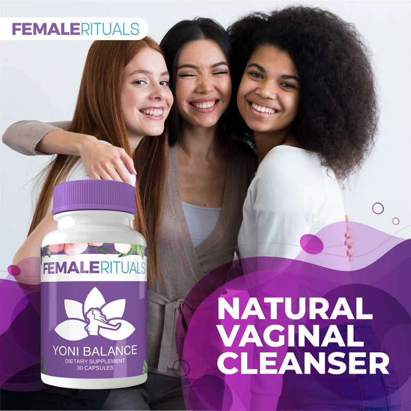 Female Rituals Yoni Balance Vaginal Tightening Pills with Kacip Fatimah, No Tightening Gel or Cream Needed - Vaginal Rejuvenation and Dryness Moisturizer - NewNest Australia