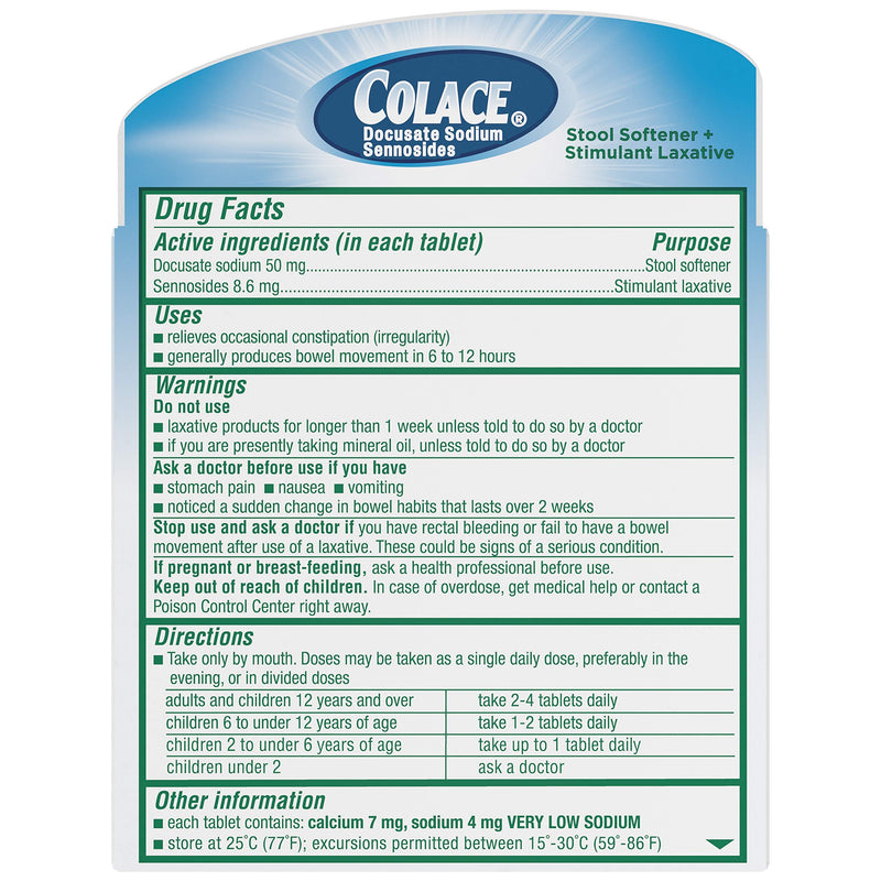 Peri-colace 10 Count (Pack of 1) - NewNest Australia