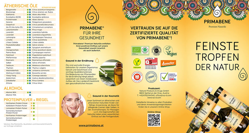 Primabene® Dragon's Blood - Sangre de Drago - from wild collection - 100% pure natural product - plaster of nature - without additives - practical to use thanks to the pipette - vegan - alcohol-free - 20 ml - NewNest Australia