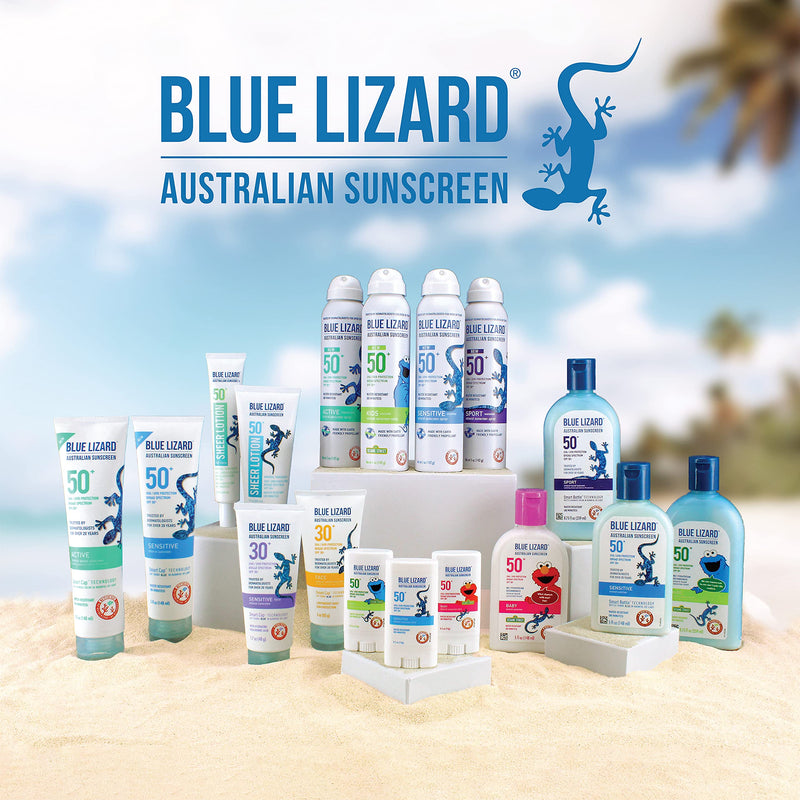 Blue Lizard Sensitive Suncream SPF 30+ (5 fl oz, 148 ml) - NewNest Australia