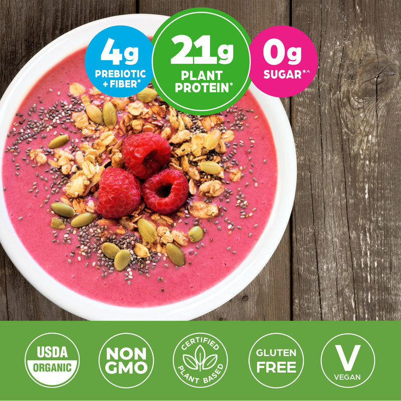 Orgain Organic Unflavored Plant Based Protein Powder, Natural Unsweetened - 21g of Protein, Vegan, Non Dairy, Gluten Free, No Sugar Added, Soy Free, Non-GMO, 1.59 lb (Packaging May Vary) - NewNest Australia
