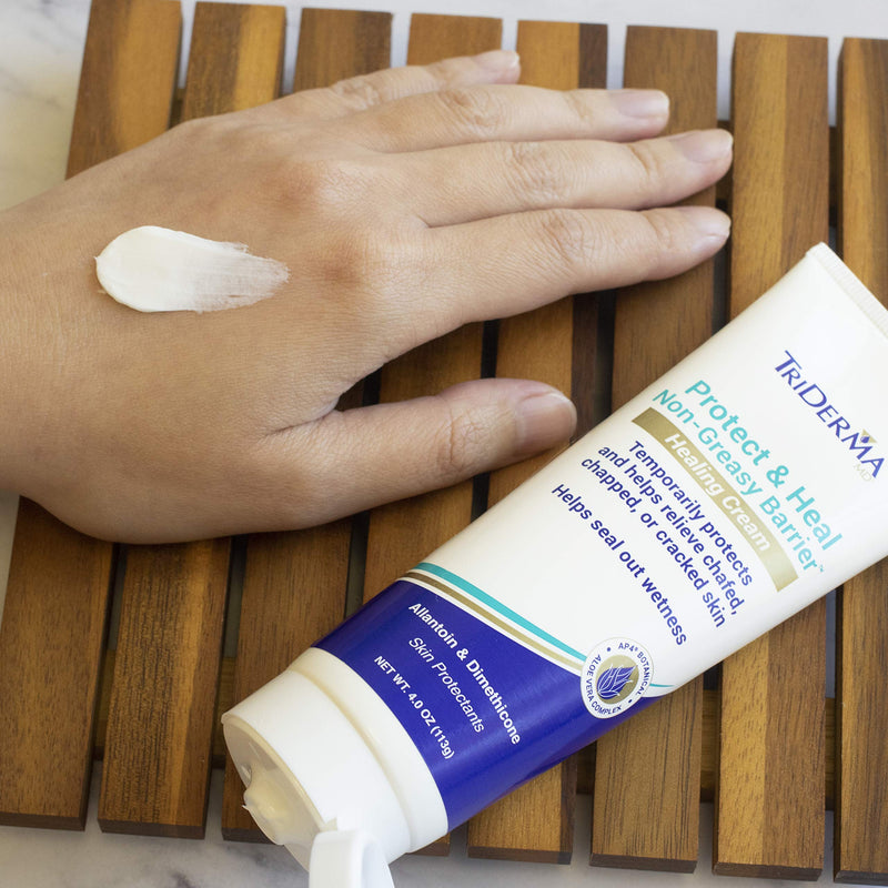 TriDerma Protect & Heal Non-Greasy Barrier Healing Cream, 4 Ounces - NewNest Australia